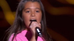 Luna Contador canta 'Mañana' | Audiciones a ciegas | La Voz Kids Antena 3 2022