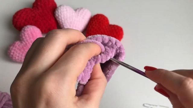 Вязаное сердце крючком за 20 минут ❤️ Мастер-класс / Красиво и легко ✨