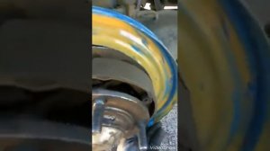 Lancer IX. Замена пыльника заднего тормозного диска.