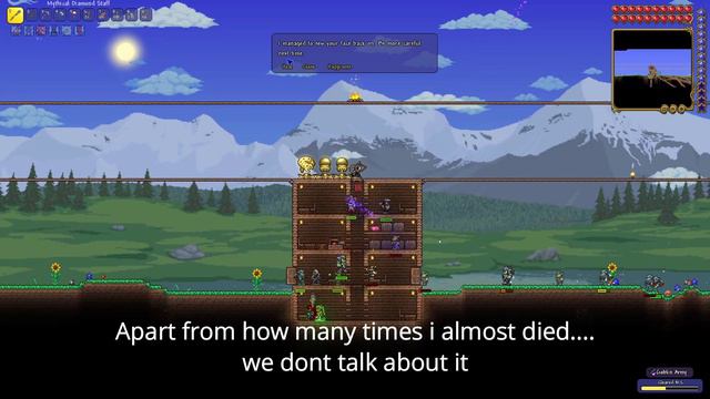 Can you beat Terraria using ONLY Wands (Mastermode) P1 смотреть онлайн