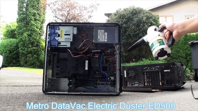 Metro DataVac Electric Duster ED500 (500-Watt 0.75-HP) in Action смотреть онлайн