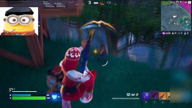 ХЕЛИН ОРЕТ И ИГРАЕТ ПОД МУЗЫКУ В ФОРТНАЙТ!... (нарезка) | HELIN139 | FORTNITE | #helin139