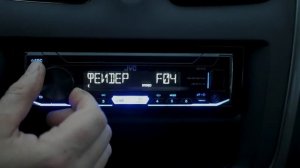 Магнитола JVC KD-X151/KD-X152/KD-X252. Аудионастройки магнитолы. Баланс динамиков.