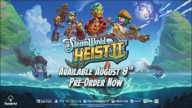 SteamWorld Heist 2 | Официальный трейлер смотреть онлайн