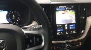 Работа ассистента парковки на новом Volvo XC60