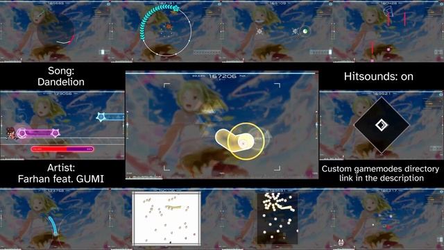 Osu! custom gamemodes beatmap comparison смотреть онлайн
