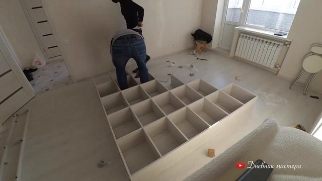 Сборка Вертолётом. Крепление скрытого монтажа. смотреть онлайн