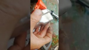 Ремонт хускварны 128 R, плохо набирает обороты, некосит, а гладит траву.