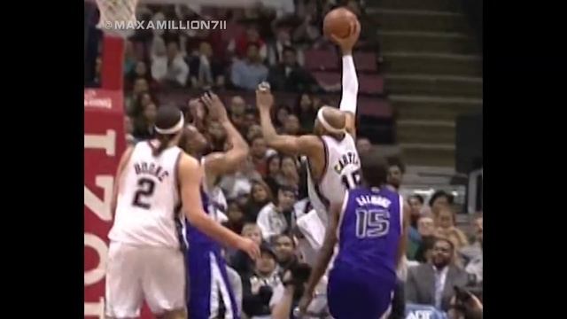 Vince Carter Career Highlights vs Kings - WELCOME TO SACRAMENTO! Lots of Vince Carter Dunks смотреть онлайн