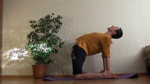 Уштрасана/ поза верблюда *3 (Техника выполнения асан йоги)