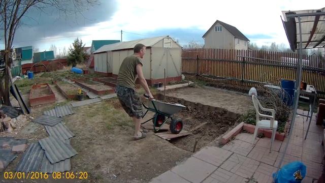 ДАЧА НАЧАЛО СТРОИТЕЛЬСТВА БАНИ САЖАЕМ РАССАДУ май 2020 ч1 смотреть онлайн