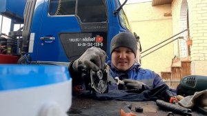 Замена Силикагеля в осушителе воздуха Hino-Ranger