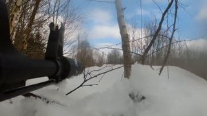 Снежная стрельба по людям