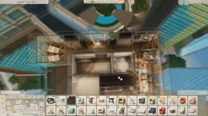 Трёхэтажная квартира | The Sims 4