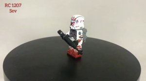 Обзор фигурок LEGO Star Wars: Republic Commando от Clone Army Customs, отряд Дельта