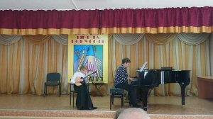 Выступление в ДШИ Большой Камень.