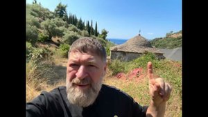 31.07.24. 2 серия.Уранополис. Келья Св.Спиридона Тр. Афон.