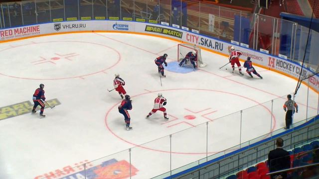«Красная Армия» обыграла «СКА-Варягов», Долженков отметился лакроссом смотреть онлайн