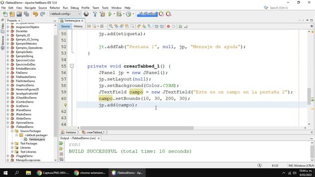 El paquete Swing - La clase JTabbedPane | GUI en Java смотреть онлайн