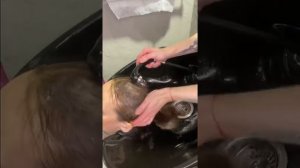 как избавиться от желтизны на волосах за 10 минут #колористика #stylist #окрашивание #мелирование