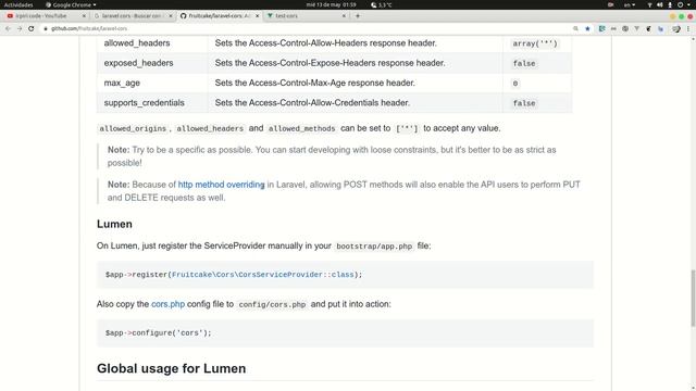 X. (extra) CORS Laravel y Lumen смотреть онлайн