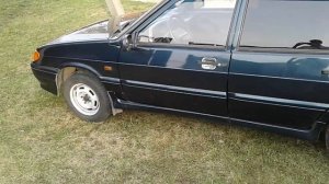 Ремонт задней арки 2114. Пластиковая накладка. Результат