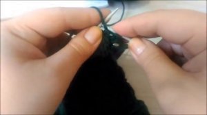 Вязаная шапка спицами с отворотом/МК шапка для мальчика