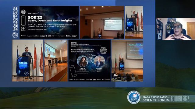 NASA Exploration Science Forum 2022: IDEA & PE - Ana Pires смотреть онлайн