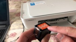 Unboxing a low-cost Printer and setting it up - HP DeskJet 2130 (Khmer)