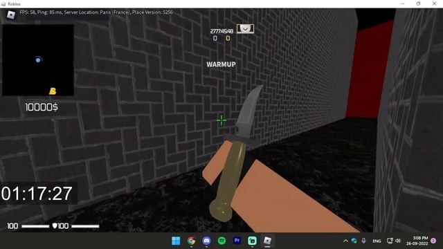 Tutorial Moai Knife and Moai Pin in Roblox Counter Blox Reimagined смотреть онлайн
