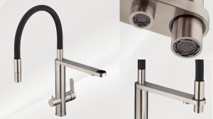 Распаковка смесителя для кухни 2в1 с гибким изливом Swedbe Selene Plus 8440