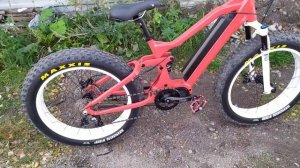 Электро фэтбайк о котором мечтает каждый! Bafang Ultra в двухподвесной раме с ёмким аккумулятором!