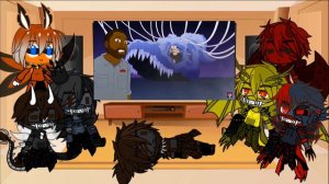 The Kaiju react to GODZILLA VS KONG THE MUSICAL - Animated Song | Gacha club