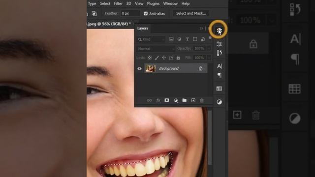 How to whiten teeth in Adobe Photoshop   |   #QuickEditAcademy