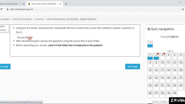 GIT (MOCK Exam 2019/2020) - 2 First login and doing online exam смотреть онлайн