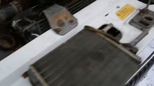 Замена радиатора печки Ваз (Ока) на Волгу газ 3102.  Печка теперь греет.
