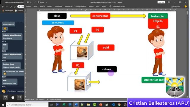 Clases y métodos void return en JAVA Ejemplo saludar cambiar atributos dividir PARTE 3/4 смотреть онлайн