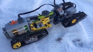 Лего самоделка арктический вездеход  LEGO handmade