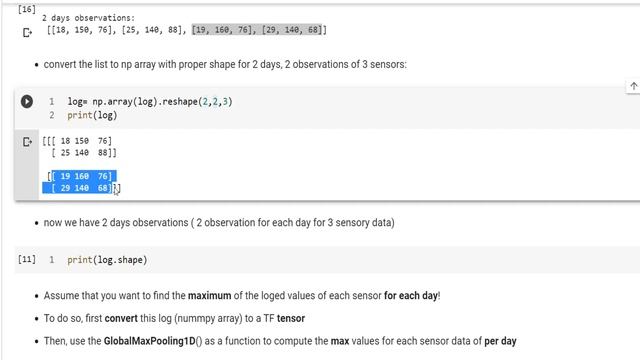 Global max pooling operation: Understanding tf keras GlobalMaxPooling1D layer смотреть онлайн