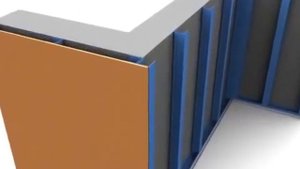 Монтаж стеновых панелей. Гипсовинил, гипсоакрил, ламинированный гипсокартон, СМЛ панели.