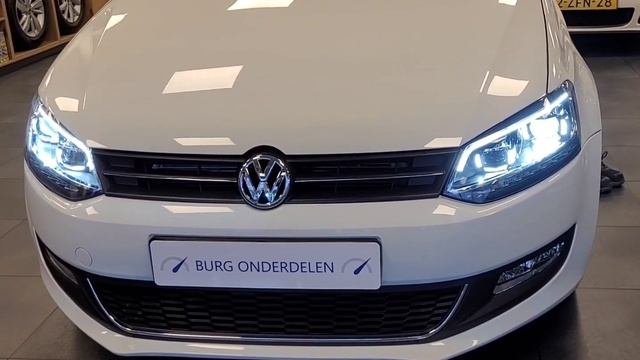 Volkswagen Polo 6R 6C 2009-2017 Koplampen LED dynamisch смотреть онлайн