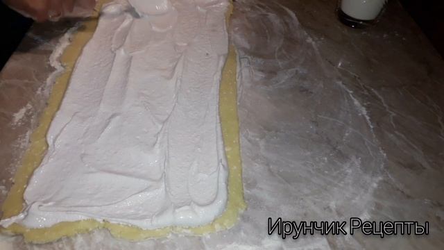 Рецепт печенья "Розочки"из творога и безе .Вкусные ,легкие ,хрустящие .