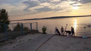 Пляж на амз, Челябинск