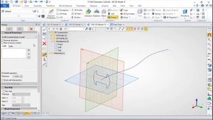 T-Flex CAD 15 English - Lesson 61/99 - Sweep