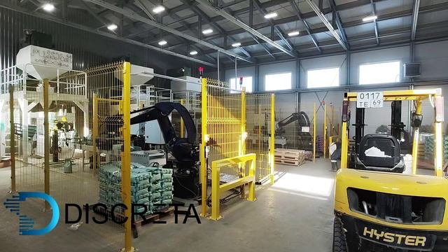 Паллетирование KUKA KR40