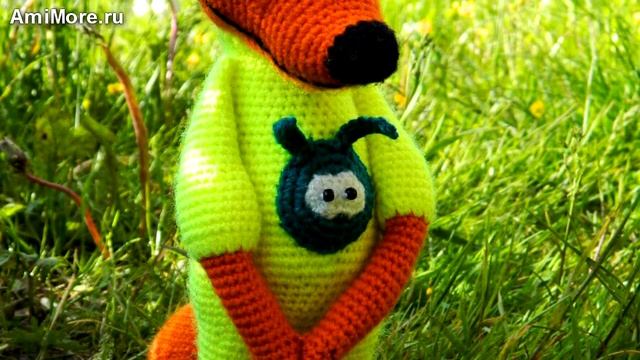 Амигуруми: схема Лис. Игрушки вязаные крючком - Free crochet patterns.