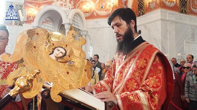 Престольный праздник в кафедральном соборе Александра Невского г. Волгограда смотреть онлайн