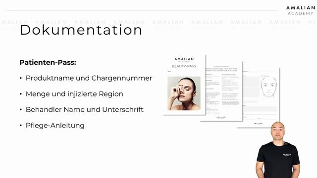 Hyaluronsäure Filler - Aufklärung und Dokumentation | AMALIAN ACADEMY Online-Kurs