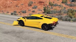 Автомобили против огромных лежачих полицейских #3 – BeamNG.Drive