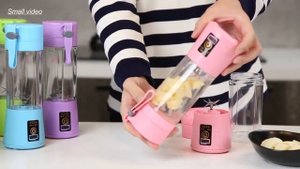 Portable Blender USB Portable Blender USB Personal Juicer Cup 6 Blades for Baby Travel 380ml